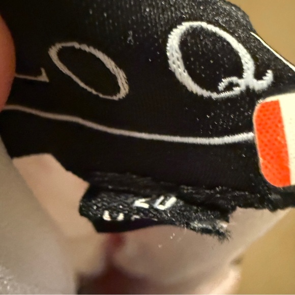 RTR Eloquii White & Red Valentine's Day Heart Print Off Shoulder Midi Dress 20 - Picture 8 of 12